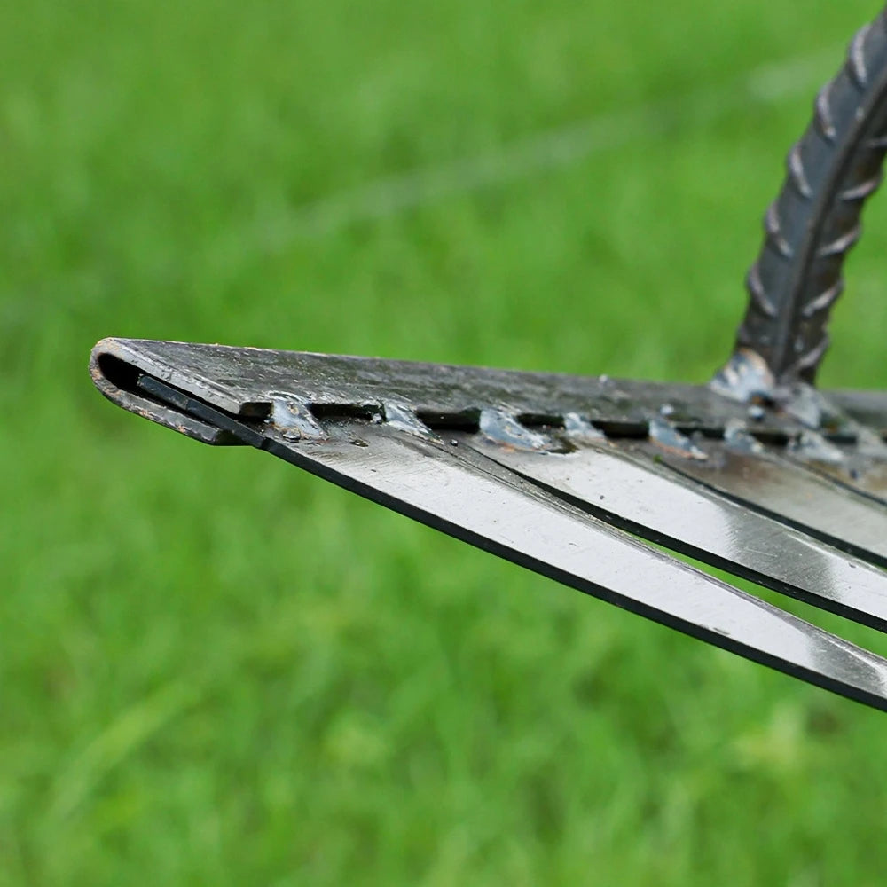 4/5/6/7 Teeth Weeding Hoe Rake Farm Tool Weeding Scarifier Artifact Agricultural Garden Tool Hoe Farm Growing Weeding Tools