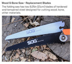SOG Folding Saw Multifunctional Hand Tools Mini Foldable Home Garden Outdoor Camping Hunting Small Survival Multi-tool Wood Saw