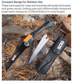 SOG Folding Saw Multifunctional Hand Tools Mini Foldable Home Garden Outdoor Camping Hunting Small Survival Multi-tool Wood Saw
