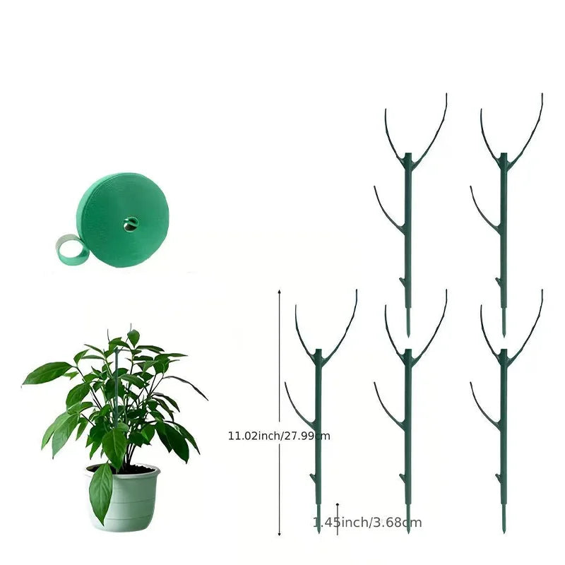 Climbing Plant Support Stakes, Trellis-Style Garden Supports