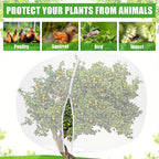 Fruit Tree Protective Cover Garden Fine Mesh Insect Netting Covers For Greenhouse Breathable Light Protect Vegetable Plants