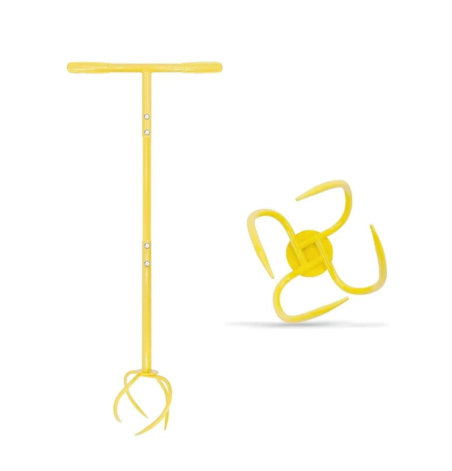 Twist Tiller Garden Hand Tiller Garden Claw Garden Claw Tool Manual Twist Tiller Cultivator Tiller for Gardening Bed Plant Box