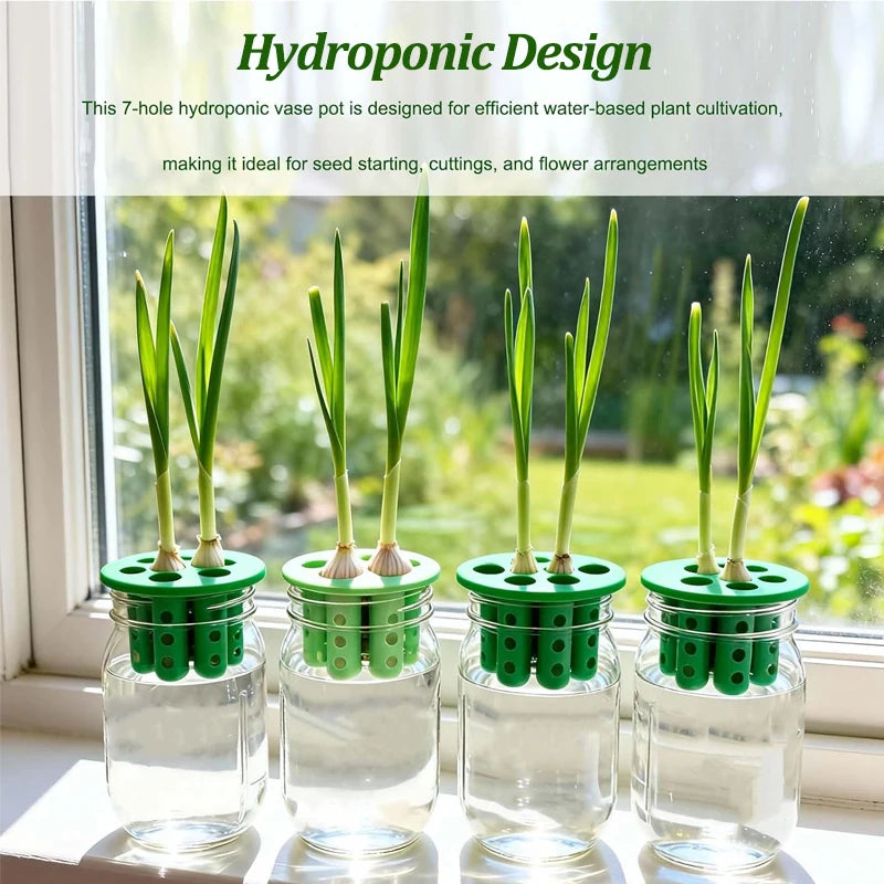 Hydroponic Vegetables Seed Planters Plant Garlic & Green Onion/Outdoor Nursery Pot  Gardening Flowers Plant Tray Growing Tool