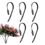 Flexible Garden Plant Ties Heavy Duty Adjustable Plant Twist Ties 5X Reusable Tree Training System Shrub Tying Tool For