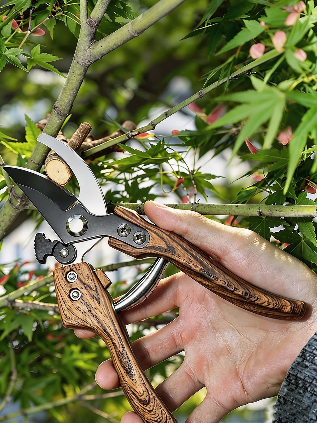 Labor Saving Garden Pruning Shears Sharp Branch Cutter Fruit Tree Bonsai Scissors Outdoor Gardening Trimming Tool