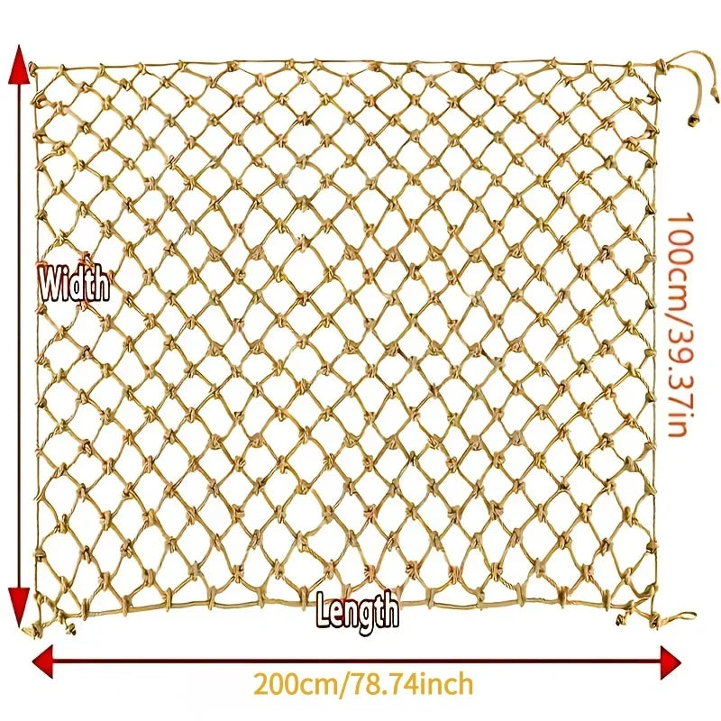 200x100cm Garden Plant Protective Fence Netting Mesh Framework Decoration For Garden Plant Cover Protection Pet Anti-Fall Net