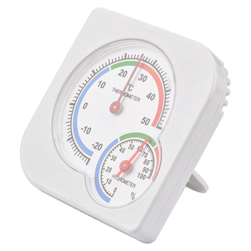 Outdoor Indoor Thermometer Hygrometer Temperature Humidity Gauge Meter for Humidors Greenhouse Garden Cellar