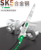 LAOA SK5 Garden Saw Hand Saw Household Saw Small Handle Manual Saw 11 Fine Tooth Saw 250mm for Woodworking Pruning