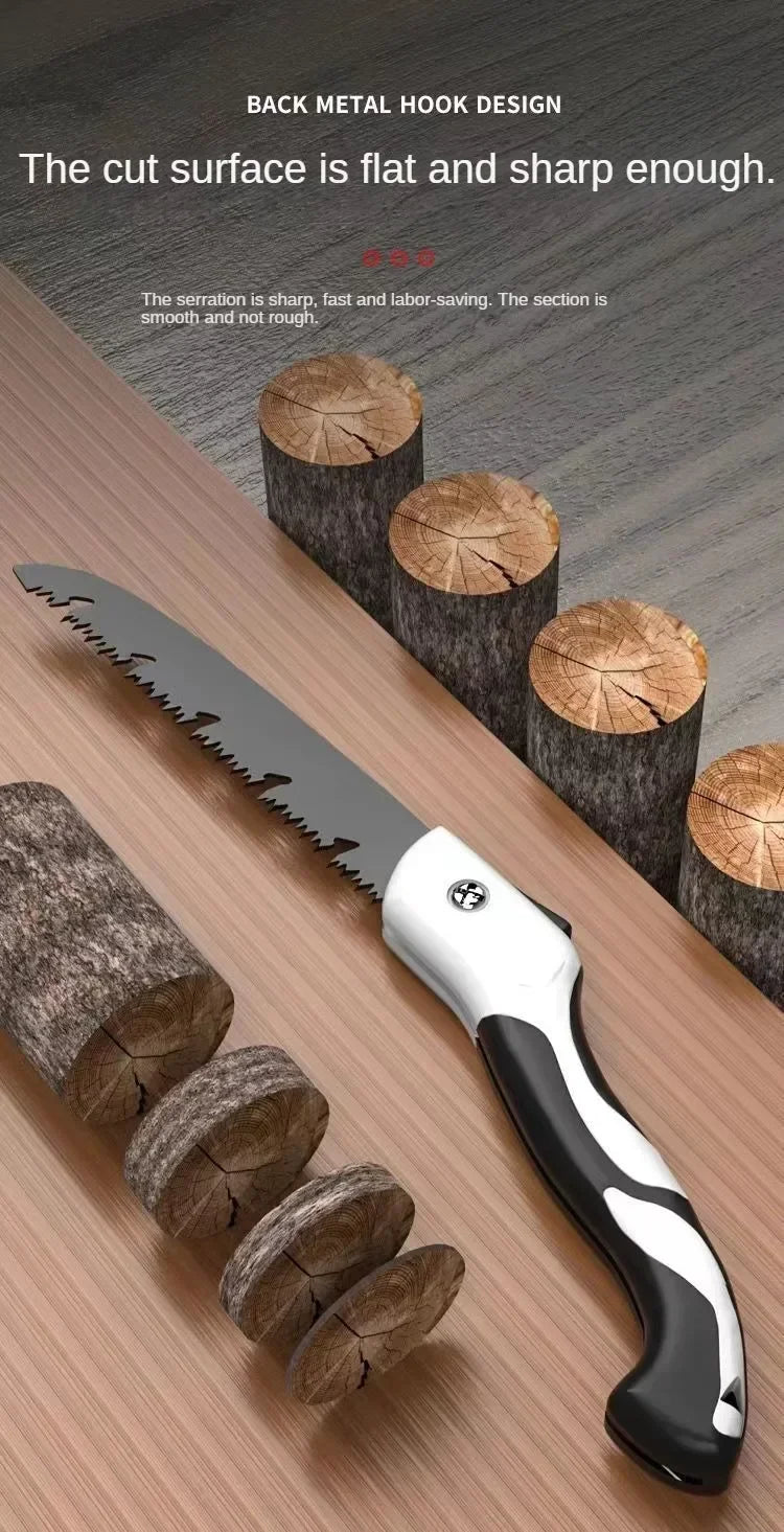 1PCS Multifunctional Folding Hand Saw Outdoor Logging Saw Woodworking Folding Portable Saw For Garden Pruner Gardening Tools