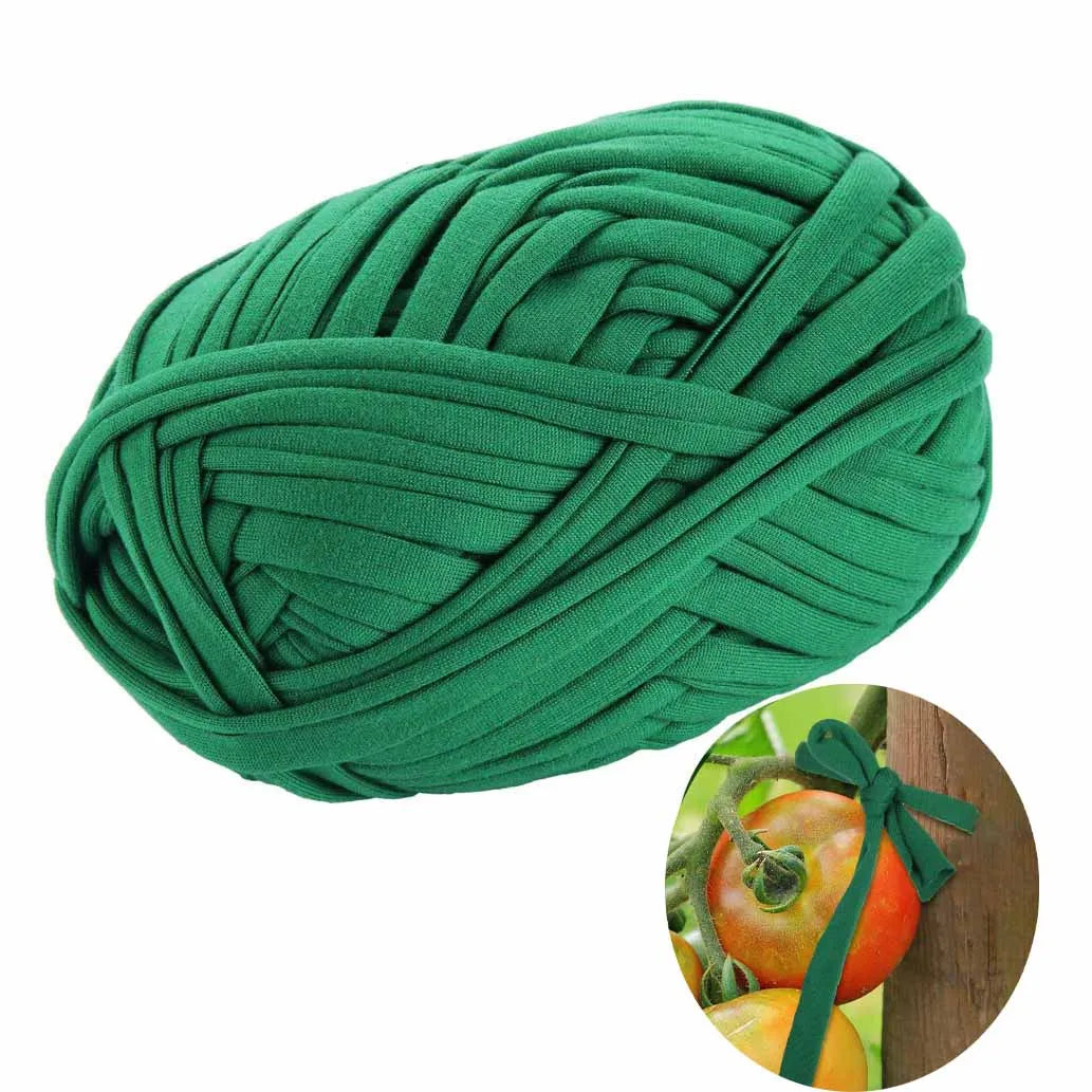 Garden Green Rope Cloth Strip Plant Support Tie Used For Cable Sorting Plant Climbing Strapping Ties Binding Plants in Home