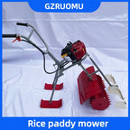 Lightweight Hand Push Row Crop Weeder Walking Inter-row Cultivator Labor Saving Soil Loosening Weeding Machine
