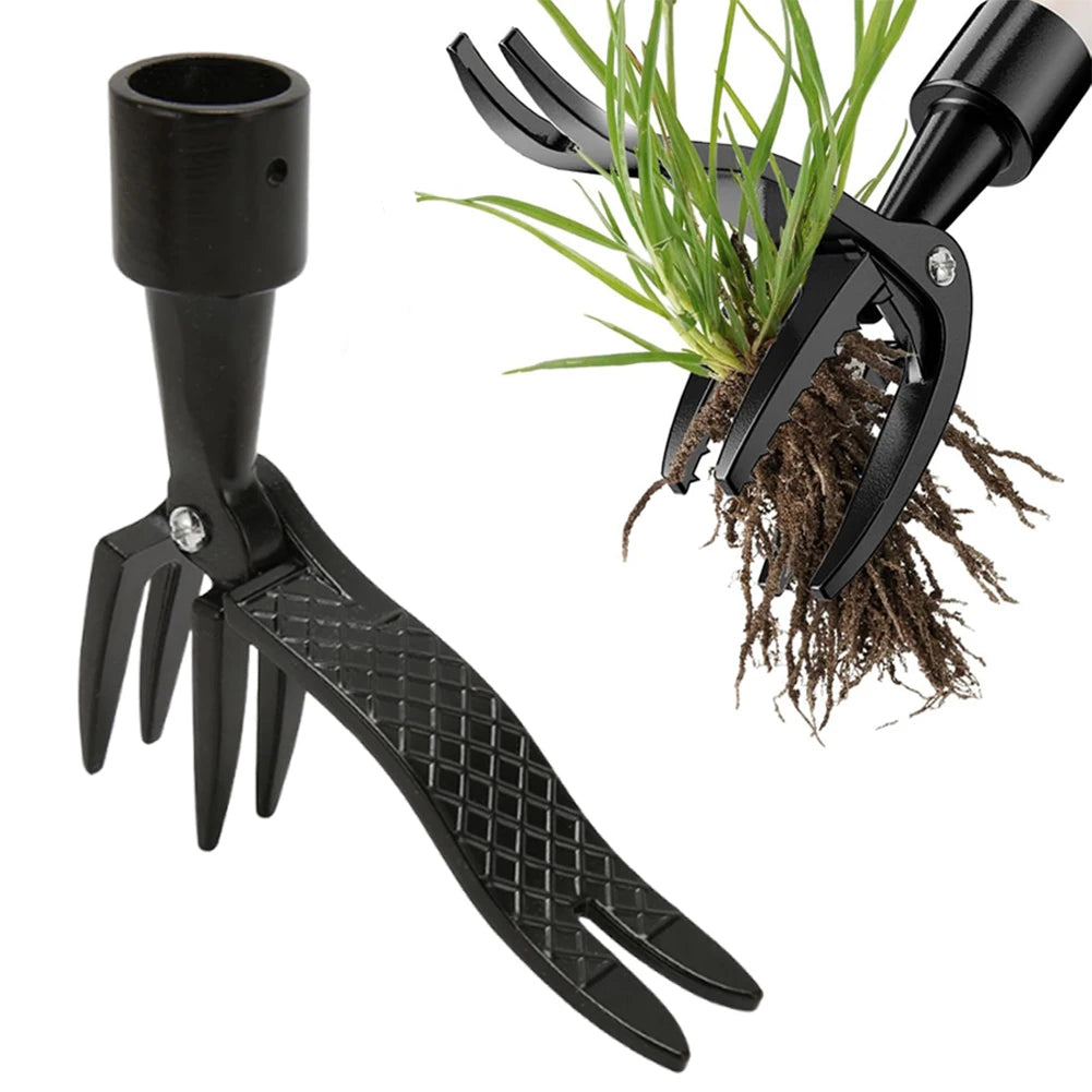 Standing Weeding Head Replacement Foot Pedal Digging Grass Shovel Foot Pedal Weed Puller WeedingTool for Outdoor Garden Lawn