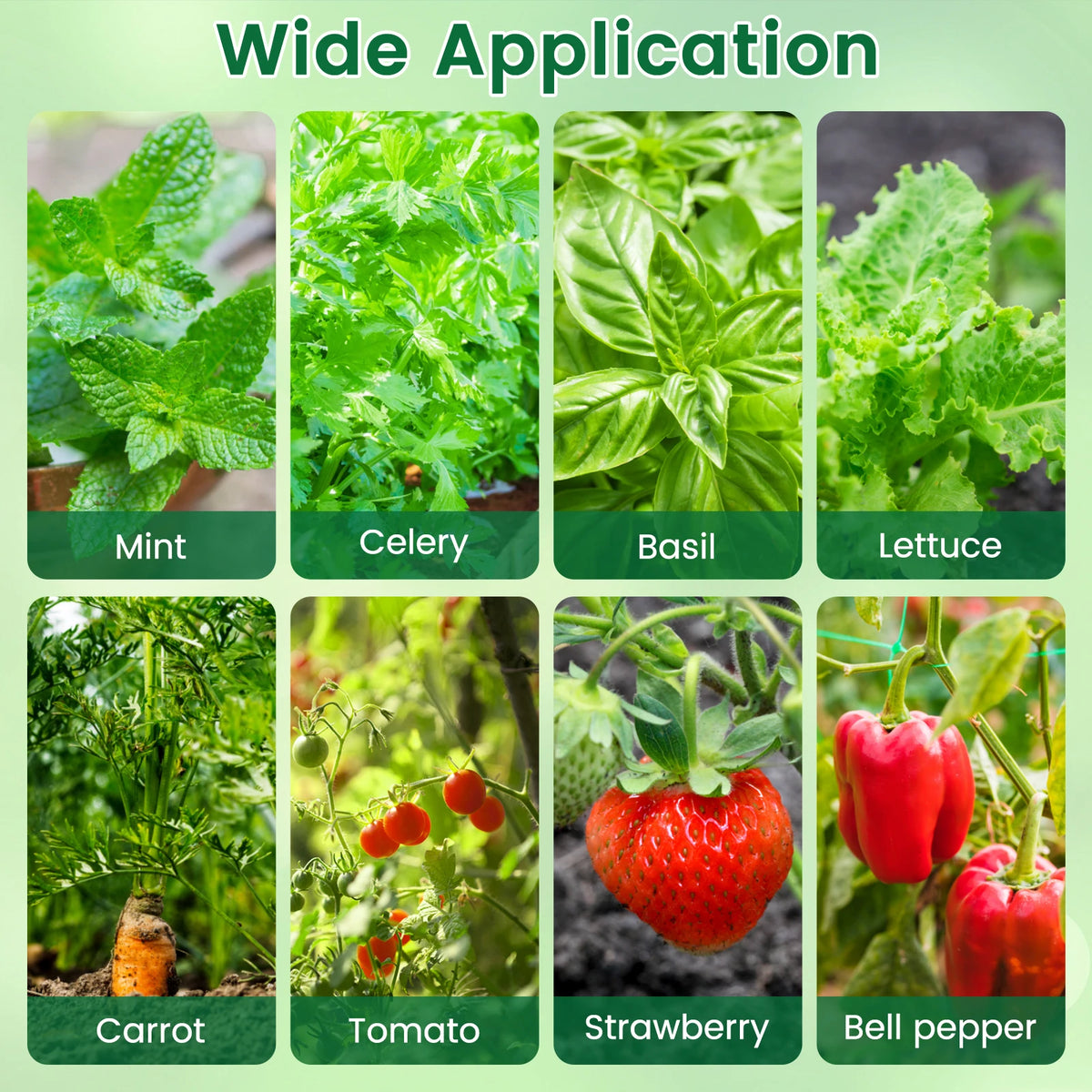 100Pcs Seed Grow Sponges Replacement Root Growth Sponges Seedling Starter Plugs Starting Seed Pod Hydroponic Garden Planting