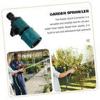Garden Hose Quick Connect Coupler - Shut Off Valve Adapter for Watering Irrigation System Tap Faucet Fitting In-Line Connector