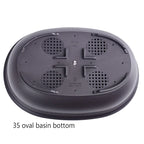 Outdoor Garden Landscape Bonsai Pot Trays Rectangular Square Planter Flowerpots Imitation Purple Clay Succulent Plants Pots
