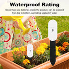 Tuya ZigBee Soil Moisture Tester Humidity Meter Farm Lawn Plants Flower Soil Monitor Sensor Hygrometer Convenient Gardening Tool