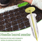 Mini Sower Hand-held Garden Sowing Supplies Sowing Tool Seeds Syringe Sower Manual Seed Spreader Vegetable Herb Planter Seeder