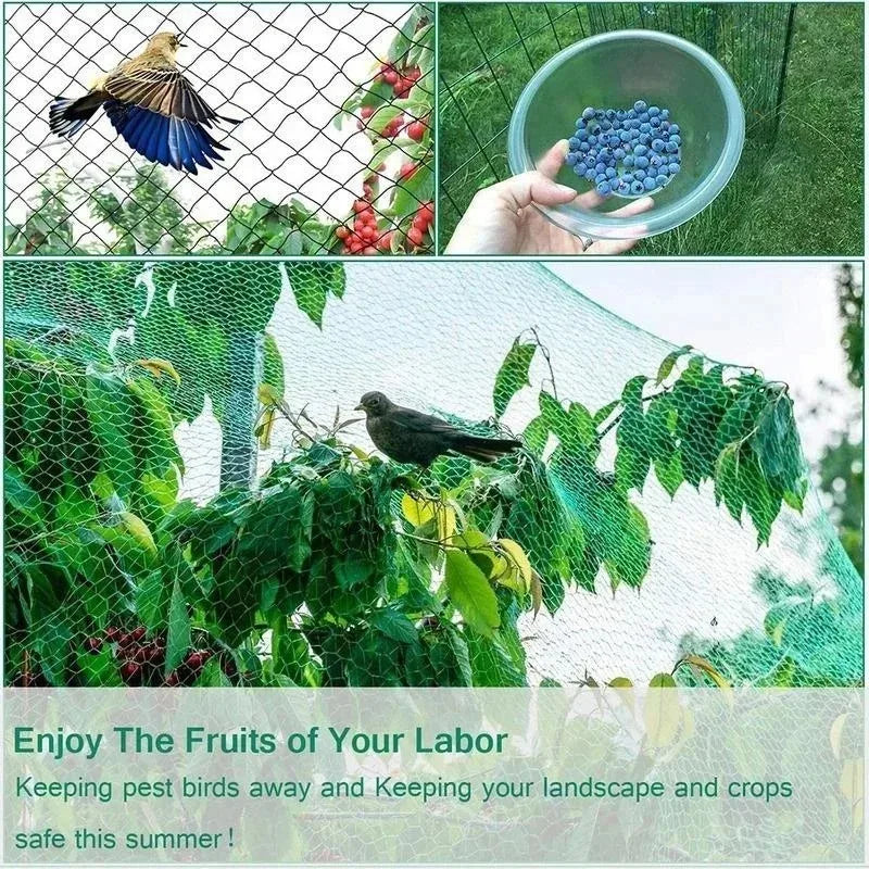 5/10M Garden Protect Netting Anti Birds Net Animals Deer Fencing Mesh for Fruits Trees Plants Stretch Durable Pest Barrier 그물망