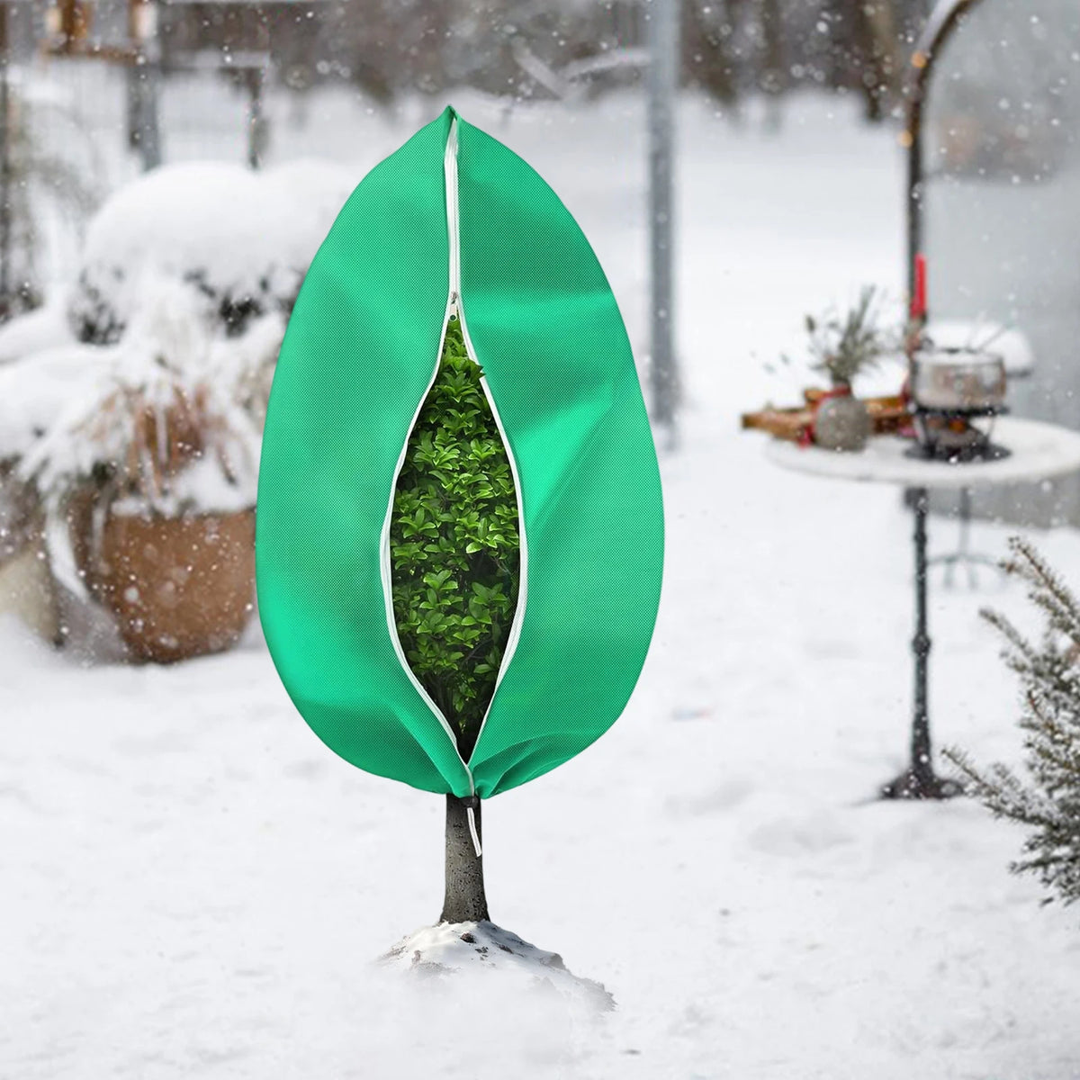 1Pcs Plant Covers Anti Frost Protection Covers Drawstring Plant Guard Cover Bags for Outdoor Garden Vegetables Planting Care