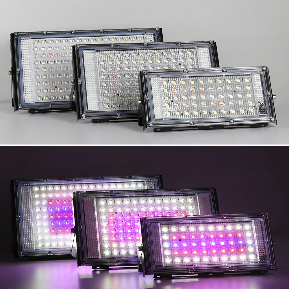 LED Grow Light Phytolamp For Plants USB 5V Sunlike Full Specturm Plant Lights Adjustable Brightness Floodlight Hydroponic IP65
