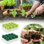 Reusable Seed Starter Trays Kit Silicone Seedling Trays For Plant Seeds Germination Tray Indoor Gardening Seedling Starter Pot