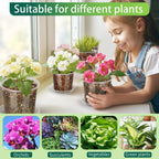 72pcs/set Clear Nursery Potsplant with Trays and Labels, Transparent Plastic Planter, Seed Starting Pot Flower Plant Contai