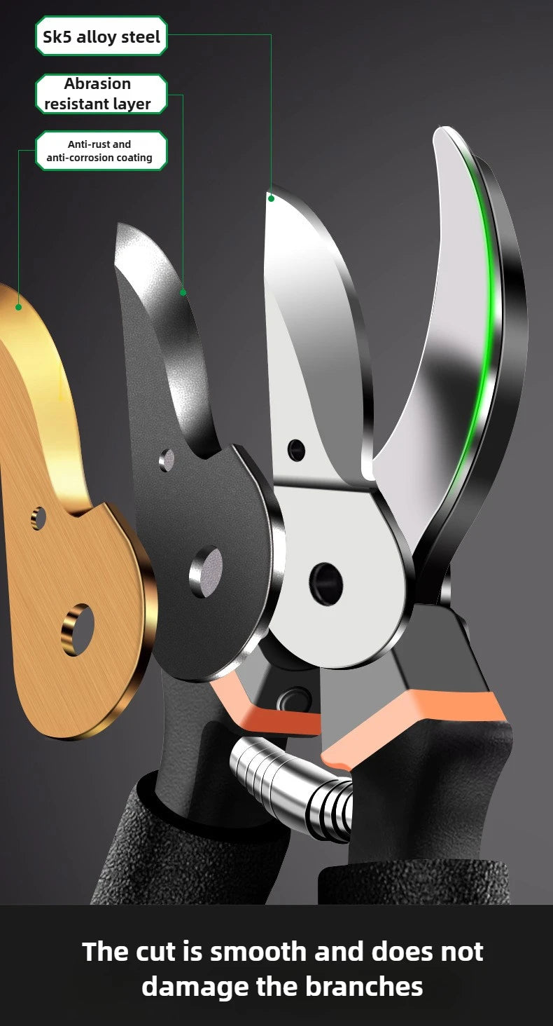 Labor-saving Pruning Scissors Portable Gardening Trimming Tools Fruit Tree Branches Pruning Shears Professional Hand Tools