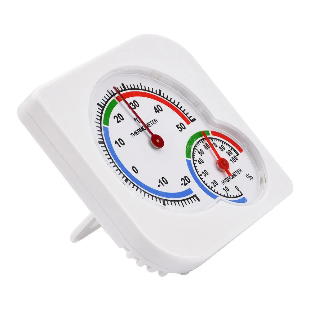 Outdoor Indoor Thermometer Hygrometer Temperature Humidity Gauge Meter for Humidors Greenhouse Garden Cellar