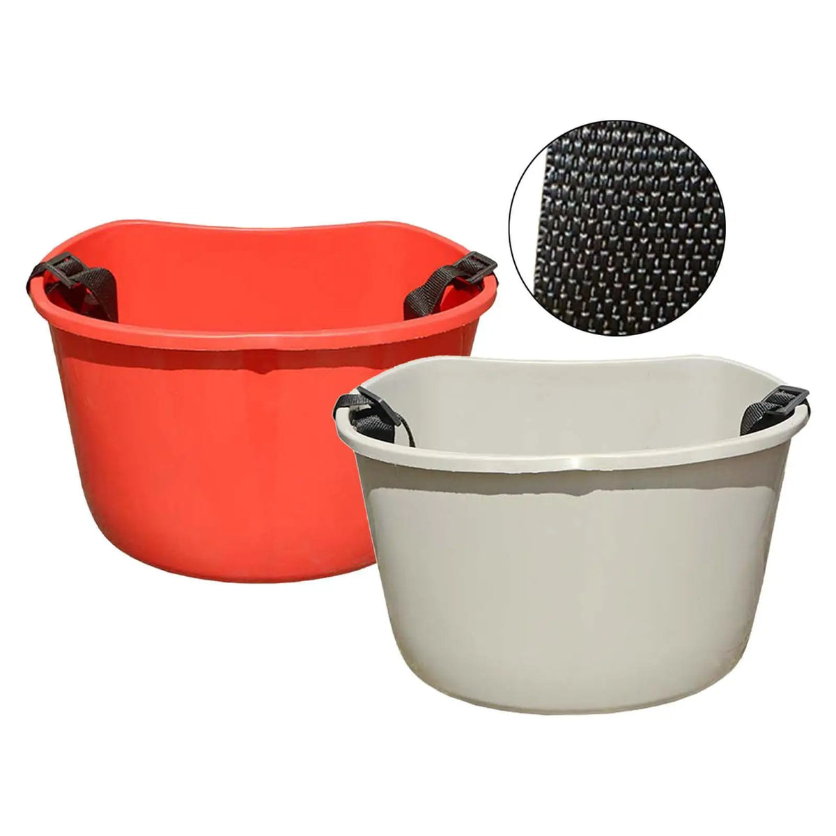 Multipurpose Fruit Picking Bucket Portable Basket Organizer with Strap for Garden Vegetable Harvest Picnic Storage