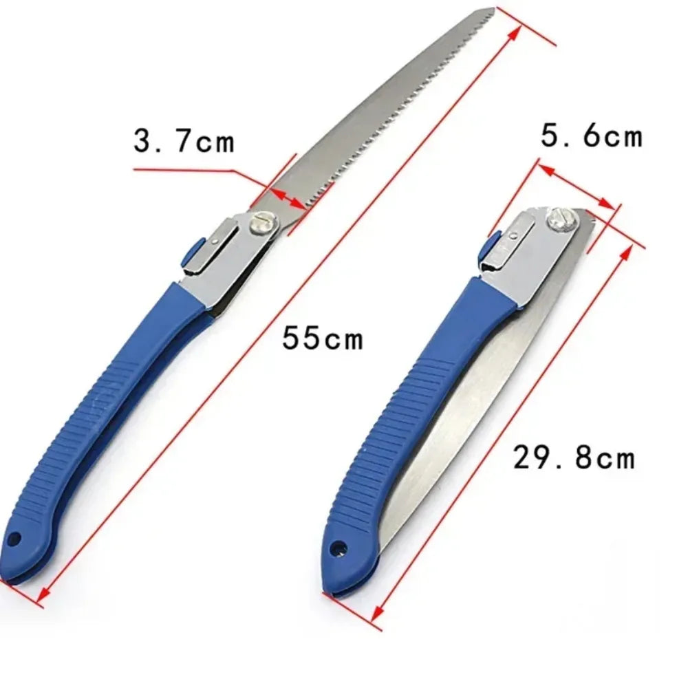 27cm Portable Garden Folding Saw Pruning Household Garden Had Steel Saw Tools Woodworking Hacksaws Home Tool