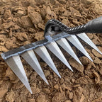4/5/6/7 Teeth Weeding Hoe Rake Farm Tool Weeding Scarifier Artifact Agricultural Garden Tool Hoe Farm Growing Weeding Tools