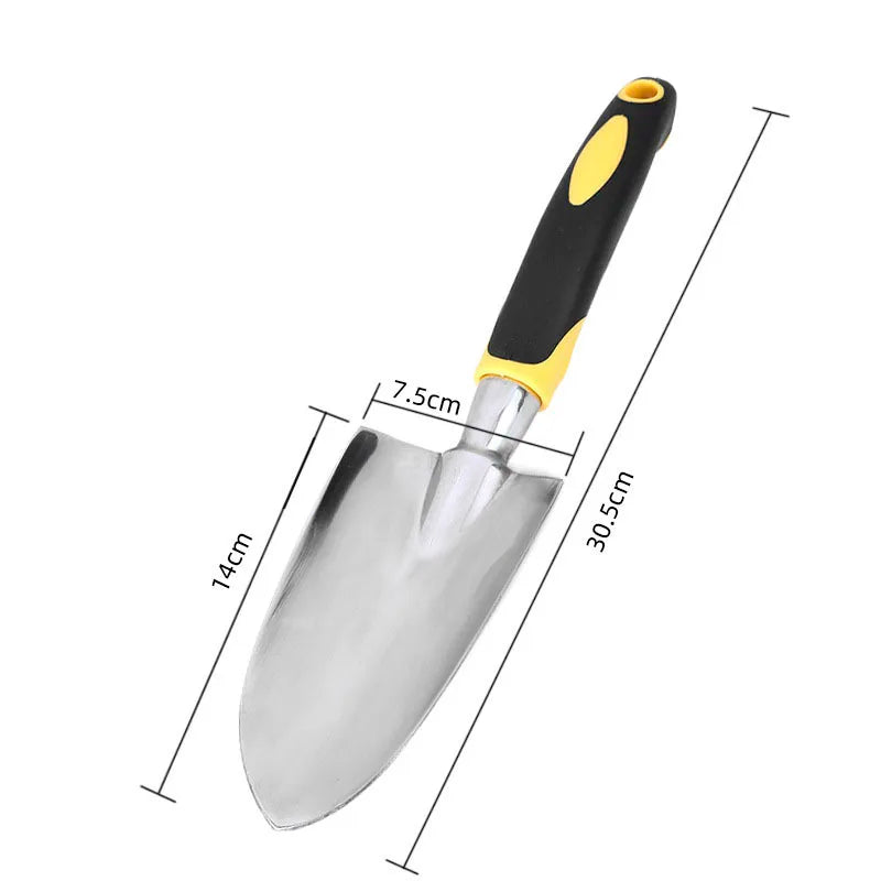 XMSJ 8PCS Multi-Function Garden Tool Hand Shovel/Triclaw Rake/Harrow/Drafter/Fork/Spade Loosening Potted Soil Planting Tools