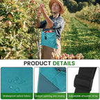 Waterproof Gardening Apron Gardening Apron Harvest Harvest Picking Apron Portable Wear Resistant Comfortable Multi Purpose Bag