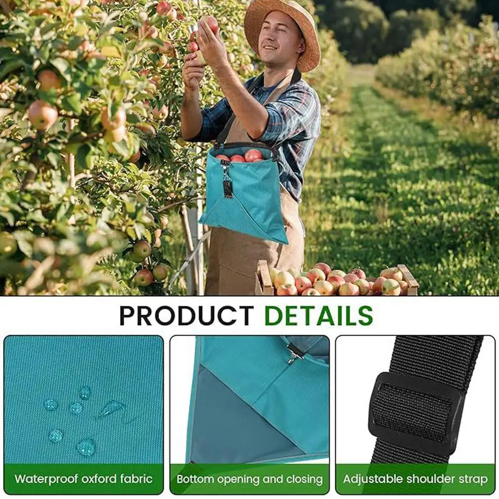 Waterproof Gardening Apron Gardening Apron Harvest Harvest Picking Apron Portable Wear Resistant Comfortable Multi Purpose Bag