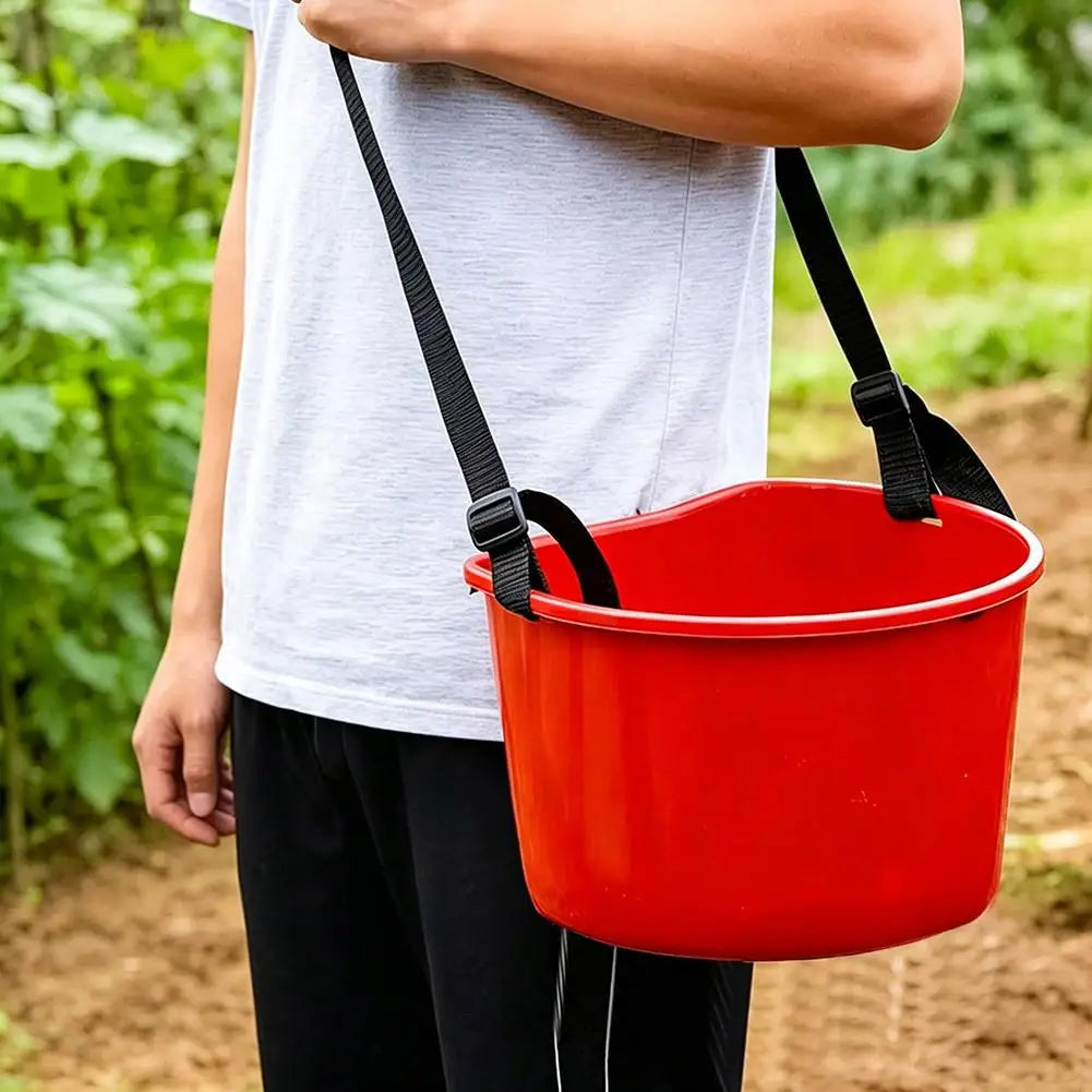 Fruit Picking Bucket Ergonomic Multifunctional Harvest Carrier Bag for Outdoor Farm and Garden Use Convenient Fertilizer Holder