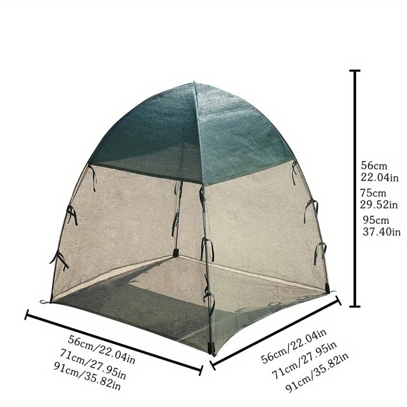 1PC Mesh Plant Sunshade Cover - UV Protection for Garden, Greenhouse, Lawn & Terrace, Durable Outdoor Gardening Fabric