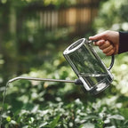 Garden Watering Can 1L Long Spout with Shovel, Indoor Outdoor Plant Flower Watering Pot
