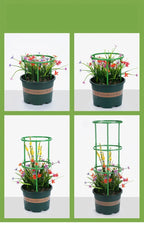 Plastic Plant Support Stakes for Flowers and Greenhouses
