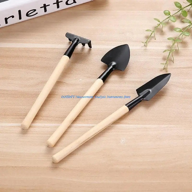 367D Practical Handheld Plant Care Tool Including Flat Shovel Pointed Trowel And Fine Rakes Soil Loosening Equipment
