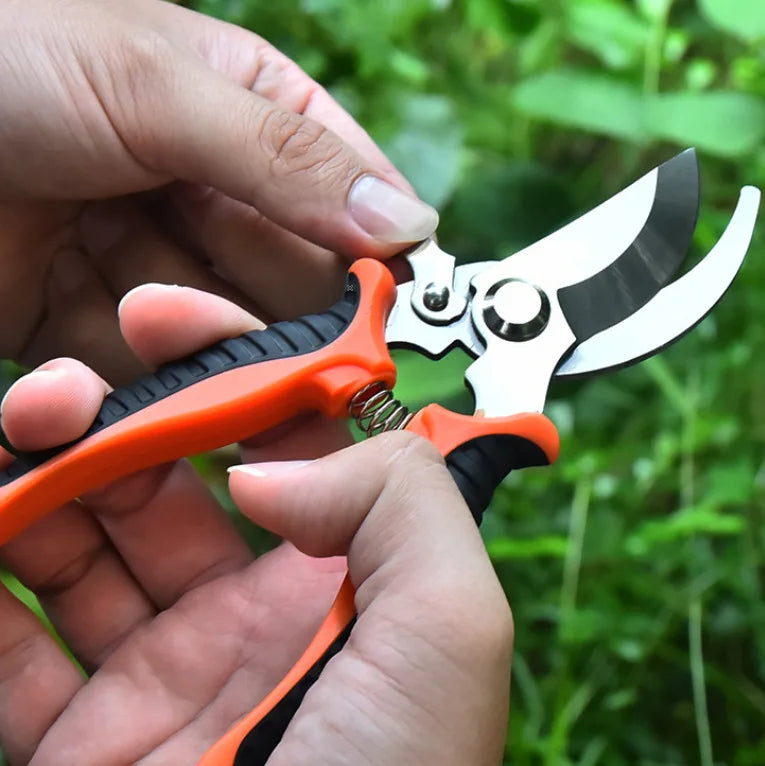 Pruner Garden Scissors Professional Sharp Bypass Pruning Shears Tree Trimmers Secateurs Hand Clippers For Garden Beak Scissors