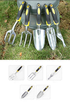 XMSJ 8PCS Multi-Function Garden Tool Hand Shovel/Triclaw Rake/Harrow/Drafter/Fork/Spade Loosening Potted Soil Planting Tools