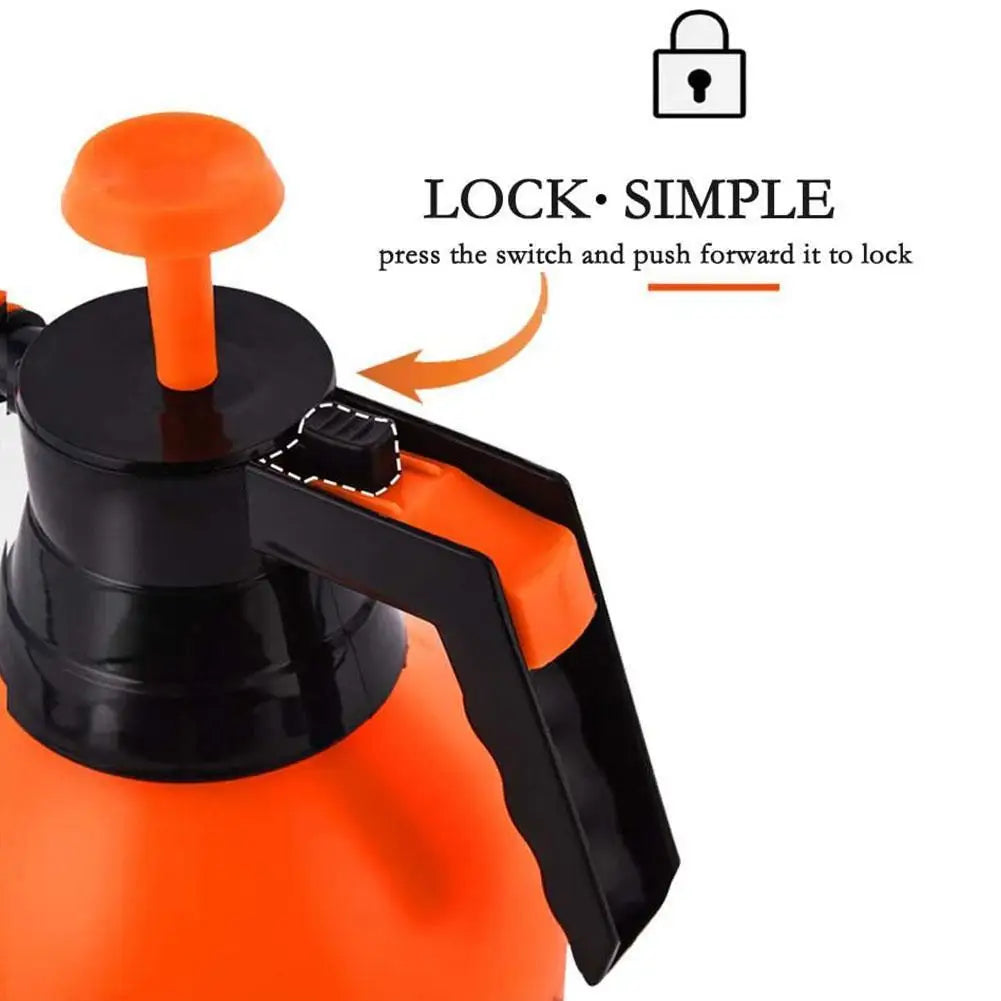 0.8/1.5/2/3L Garden Pressure Sprayer Portable Hand Pump Sprayer Watering Can with Adjust Nozzle for Garden Lawn, 2 Spray Mode