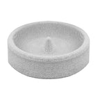 Bird Feeders for Outdoors | Round Small Stone Weatherproof Dish | Backyard Bird Feeder | for Water Pet Finch Parrots Watching