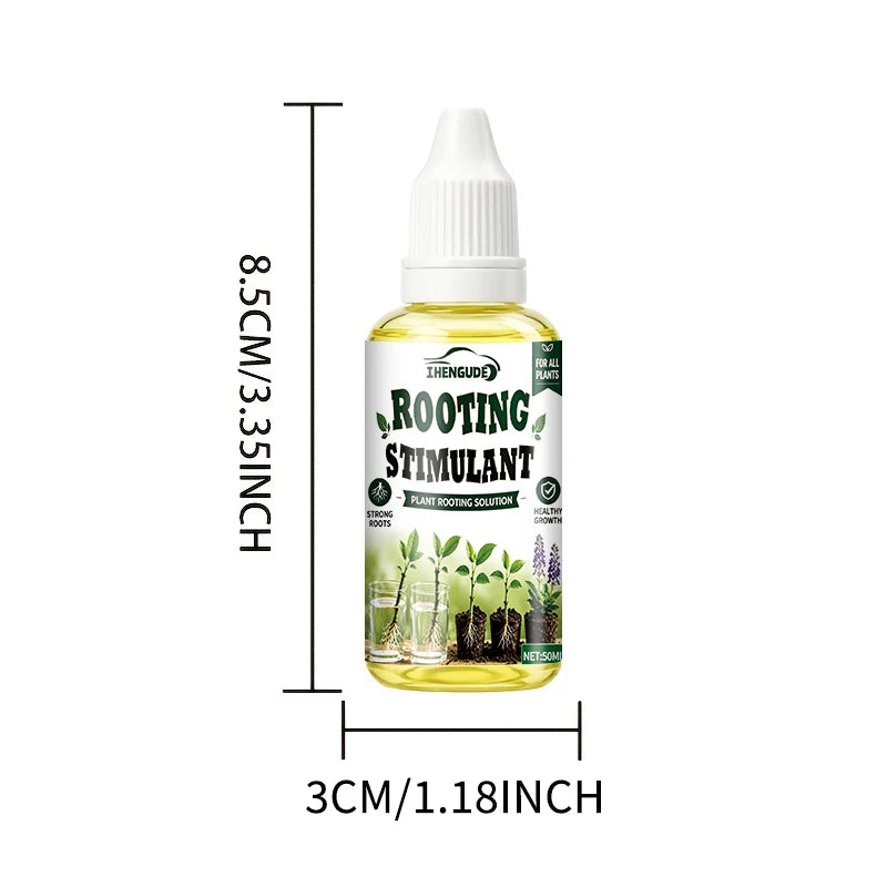 Plant Rooting Promoter Germination Kit｜Nourishes Seedlings and Strengthens Roots, Promotes Plant Germination, Improves Yellowing of Leaves, Accelerates Rapid Rooting, Enhances Root Vitality, Reduces Transplant Stress, Suita