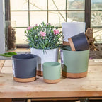 Plant Pots, Lightweight Large Pots for Indoor Plants and Outdoor Plants, Large Plastic Pots with Drainage