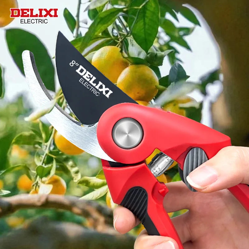Garden Pruning Shears,Pruner Scissors Cutting,Wear-Resistant&Non-Slip Handle, Portable Knife,Manual Gardening Tools.
