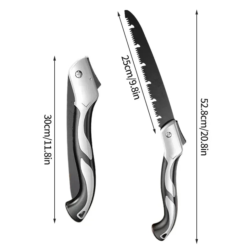 1PCS Multifunctional Folding Hand Saw Outdoor Logging Saw Woodworking Folding Portable Saw For Garden Pruner Gardening Tools