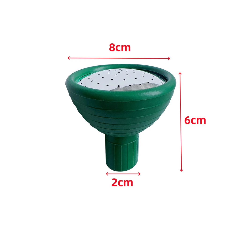 2Pcs Universal Watering Can Replacement Shower Head Rubber Plant Flower Vegetable Irrigation Can Rose Head Garden Watering Tools