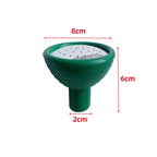 2Pcs Universal Watering Can Replacement Shower Head Rubber Plant Flower Vegetable Irrigation Can Rose Head Garden Watering Tools