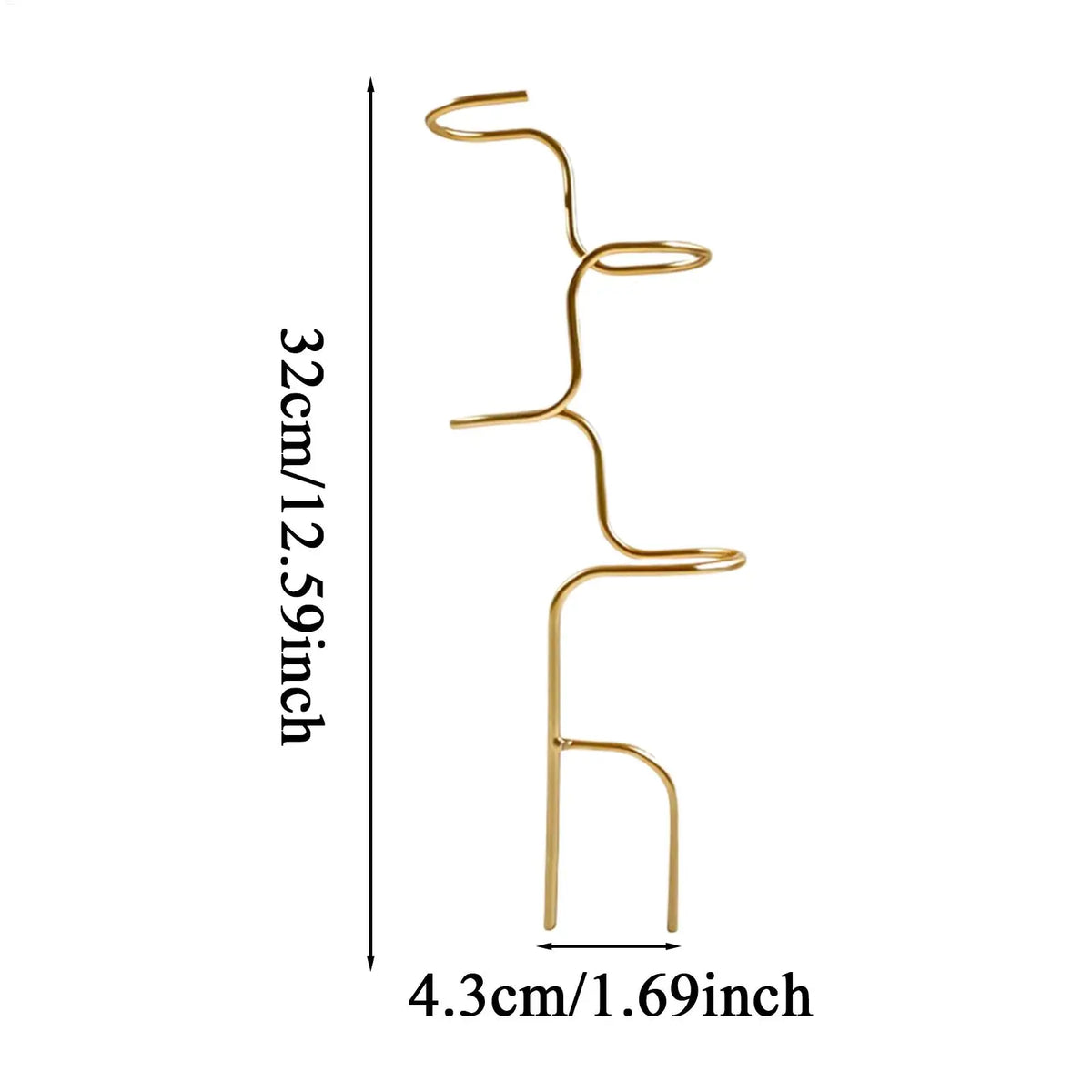 Metal Monstera Plant Support Stake, 32 cm (12.6 in)